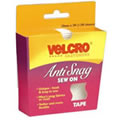 VELCROÂ® Brand Anti Snag Sew On Tape 20mm x 3M (1.5M closure) (60350)