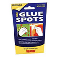 Pack of 80 VELCRO� Brand Removable 12mm Acid Free Glue Spots (60611)