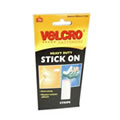 1 Pack of VELCROÂ® Brand White Heavy Duty Stick On Strips 50mm x 100mm x 2 sets (60240)
