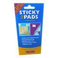 VELCRO� Brand Pack of 70 White Double Sided Sticky Foam Pads, 70 pads, 12 x 25mm (60600)