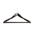 Shaped Walnut Suit Hanger