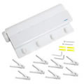 The Caraselle Indoor Retractable 4 Clothes Line by Minky. Gives 12metres of Drying Space. 10 Easy Clip Hangers included.