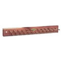 Deluxe Woodlore Wall Mounted Aromatic Cedar Wood Tie Hanger for 24 Ties