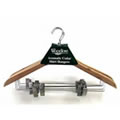Pack of 5 Woodlore Shirt Hangers with Clips