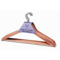 Pack of 5 x Deluxe Woodlore Aromatic Cedar Wood Shirt Hangers infused with Lavender