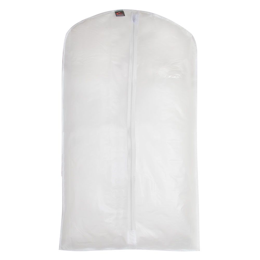 transpirables 5pcs 45 * 70cm antiácaros 5 fundas para ropa a prueba de polillas con cremallera PEVA transparente impermeables 
