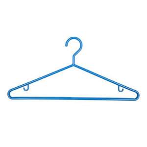 1x3 Blue Plastic Hangers 43cm made in UK for Caraselle