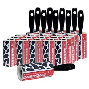 10x Caraselle Cowhide Rollers & 20x Refills 225m of very sticky paper