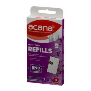 Acana Clothes & Carpet Moth Monitoring Trap Pack of 2 Refills from Caraselle