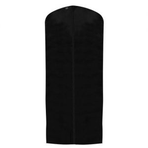 Black Peva Dress Cover - 128 x 60cms (50 x 24) - Moth Resistant