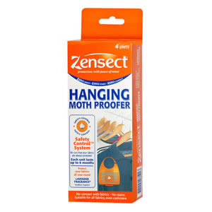 Pack of 4 Zensect Hanging Moth Proofers with Lavender from Caraselle