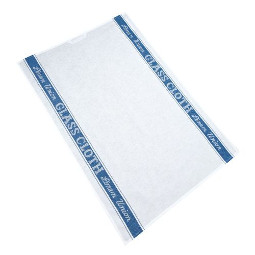 Deluxe Glass Cloth Tea Towels Blue 79 Cotton 21 Linen 50x70cm