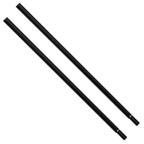 Pair of 30" Black Garment Rail Extension Pieces