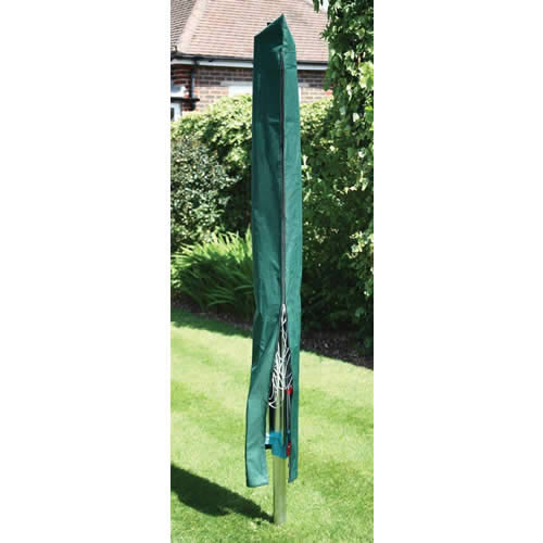 Zipped Rotary Line Cover with heavy duty PVC backed polyester material