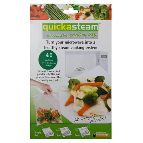 Caraselle Quickasteam Microwave Cooking Bag
