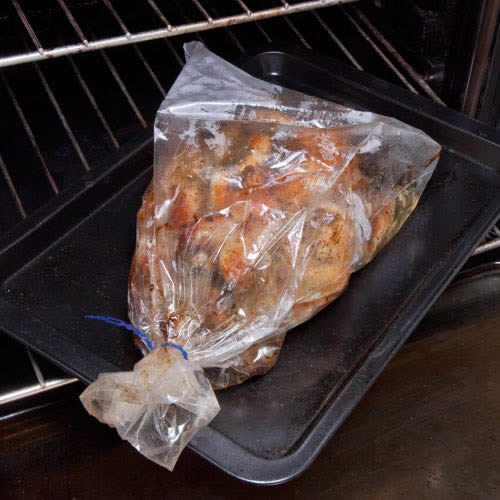 Self Basting Roasting Bag Suitable for Microwaving & Reheating