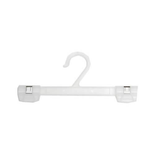 Your best plastic clothes hangers! White Plastic Hanger with Strong Clips