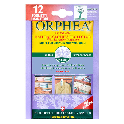 Orphea Moth Repellent Strips with Lavender