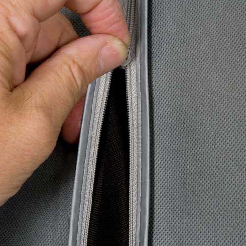 Buy Silver Grey Polypropylene suit cover Dress Covers