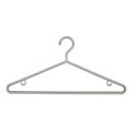 1x3 Silver Plastic Hangers 43cm made in UK for Caraselle