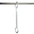 Spacesaver Hanger Bar 29.5cm grey for up to 6 hangers by Caraselle