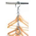 5x Spacesaver Hanger Bar 29.5cm grey for up to 6 hangers by Caraselle