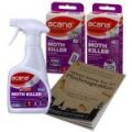 Caraselle Moth Attack Pack: Acana Hanging Killers, Sachets, Spray & Moth Book