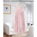Extra Long Zipped Dress Cover Made in Clear Polythene
