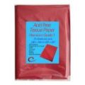 Red Acid Free Tissue Paper Premium Grade 17 GSM paper measures : 500 x 750mm (20" x 30") 25 sheets per pack