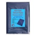 Dark Blue Acid Free Tissue Paper Premium Grade 17 GSM paper measures : 500 x 750mm (20" x 30") 25 sheets per pack