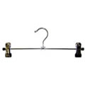 Metal Hangers 40cm with 2 Non-Slip Clips from Caraselle