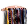 Wall Mounted Tie Rack to organize 21 Ties